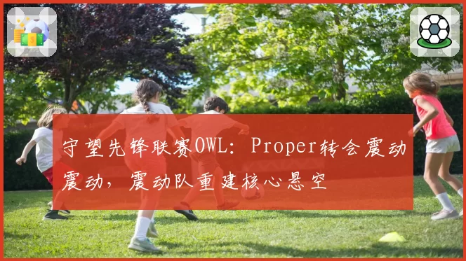 守望先锋联赛OWL:Proper转会震动震动,震动队重建核心悬空