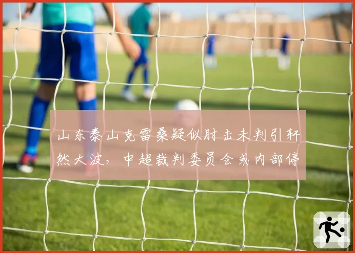 山东泰山克雷桑疑似肘击未判引轩然大波，中超裁判委员会或内部停哨